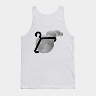 Cosmic Tees Gray Logo Tank Top